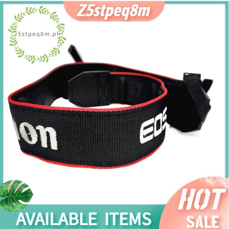 Z5stpeq8mShoulder สายคล้องคอสายคล้องไหล่เข็มขัดเย็บปักถักร้อยสําหรับ Canon EOS 1DS 5D2 5D3 5D4 6D2 6