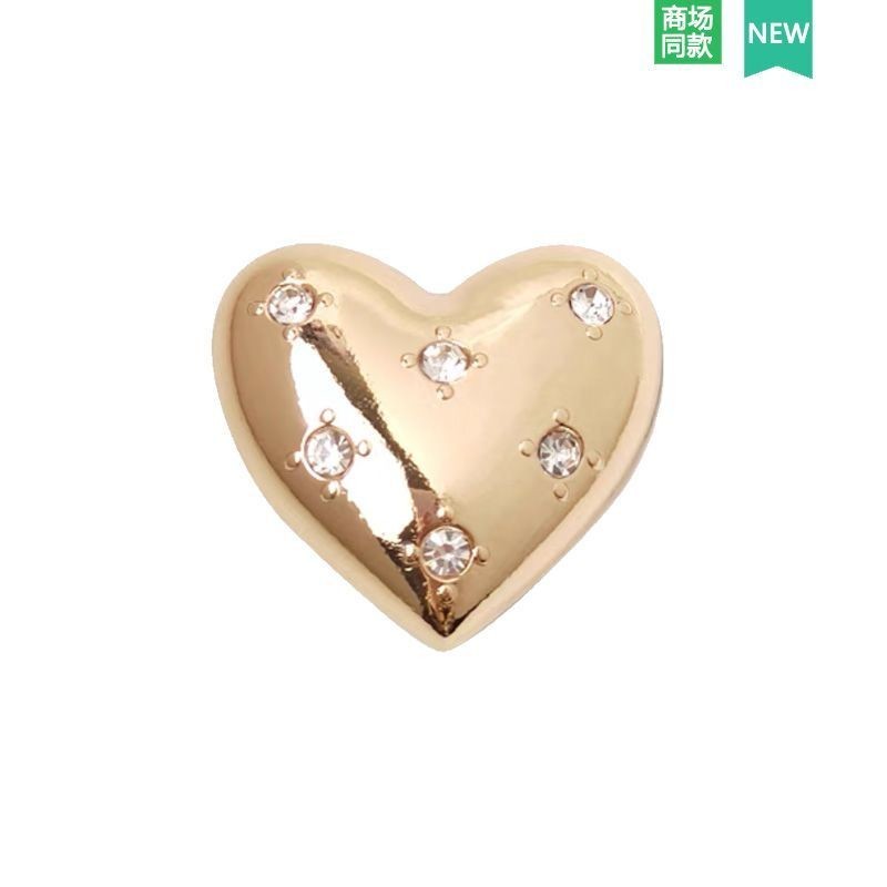 Crocs jibbitz charms รองเท ้ าโลหะดอกไม ้ ตกแต ่ งหัวเข ็ มขัด charm Crocs DIY อุปกรณ ์ เสริม Creative Matching Series