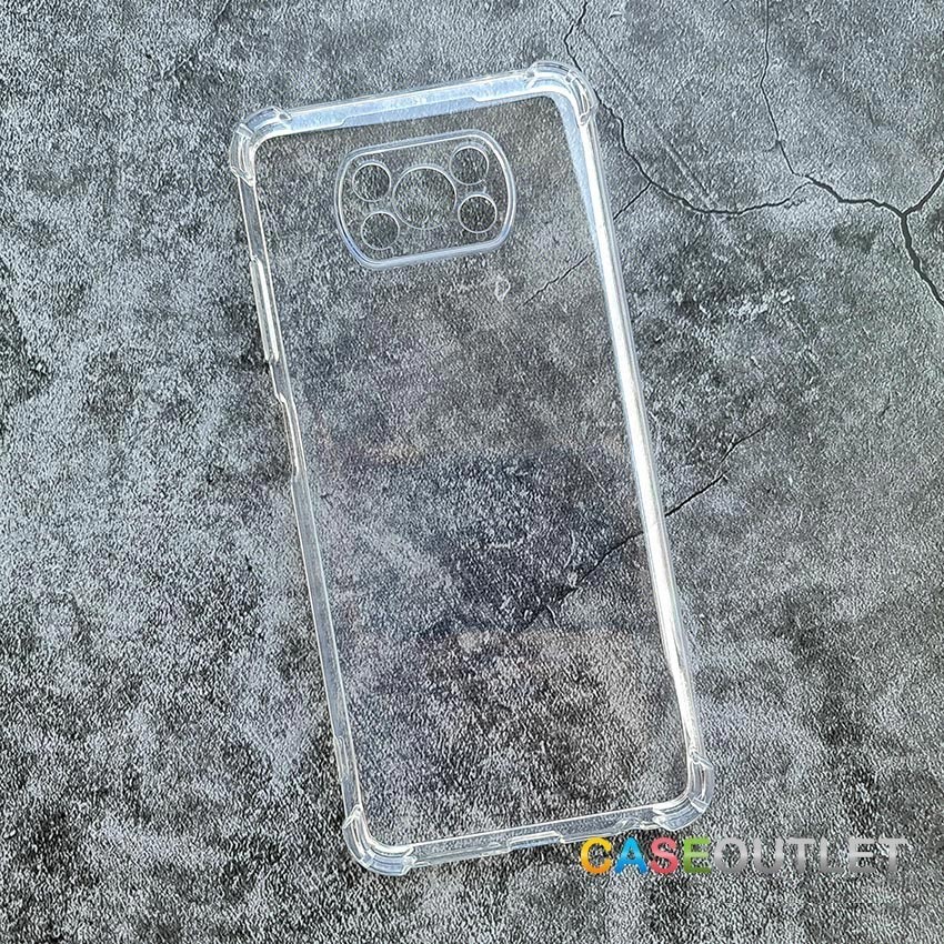 เคส Poco X3 Pro X3 NFC | Poco M3 NFC | F3 ใสกันมุม ใส่บาง เสริมมุม กันกระแทก กันกล้อง กันเลนส์ เคสใส ใส่บาง