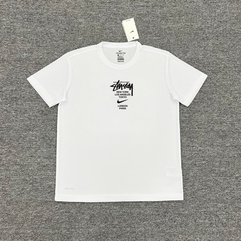 ตะกร้าชุดฝึกซ้อมบาสเก็ตบอล Sitsu Co-Branded Star Co-Branded Limited Quick-Drying เสื้อยืดแขนสั้น Warm-Up กีฬายิงชุดผู้ชายผู้หญิง