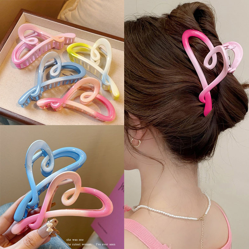 สาวหวานไล ่ ระดับได ้ ยินรักผีเสื ้ ออะคริลิคคลิปผม Grips Hairpin Headwear อุปกรณ ์ เสริม