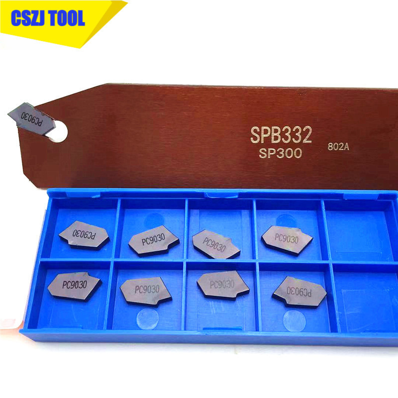 SPB226 SPB326 SPB332 SPB432 SP200 SP300 SP400 SP500 NC3020 PC9030 Slotted Groovting ทังสเตนคาร์ไบด์ใ