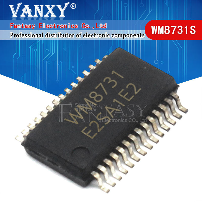 1pcs WM8731SEDS SSOP-28 WM8731S WM8731 WM8740SEDS WM8766GEDS WM8782SEDS WM8728SEDS WM8740S WM8766G W