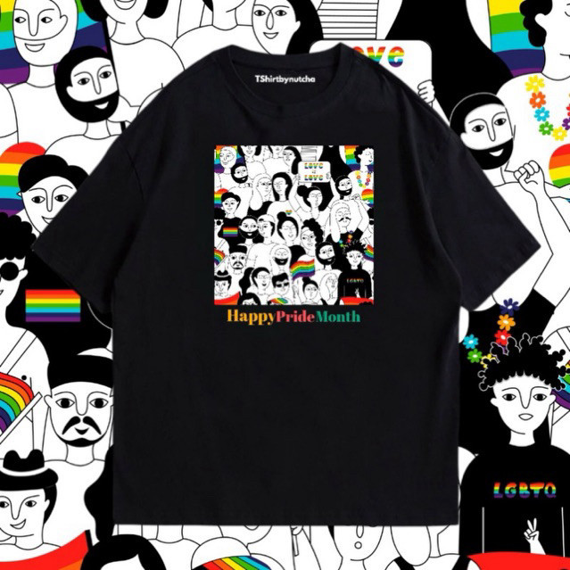 NEW เสื้อยืด pride month “people” 🌈 S-5XL
