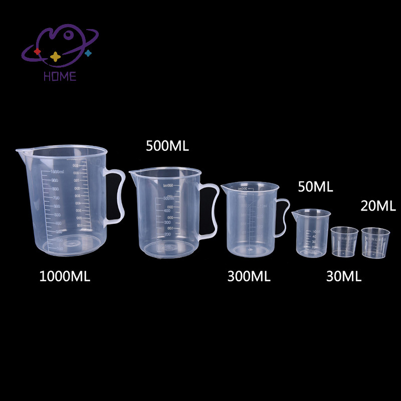 [mayhome ] 20/30/50/300/500/1000ml ถ ้ วยตวงพลาสติกเหยือกเท Spout Surface Kitchen, {TH }
