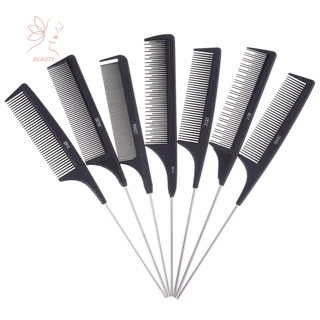 [maybeauty] หวีหางผม Salon Cut Comb จัดแต่งทรงผมสแตนเลส Spiked {TH}