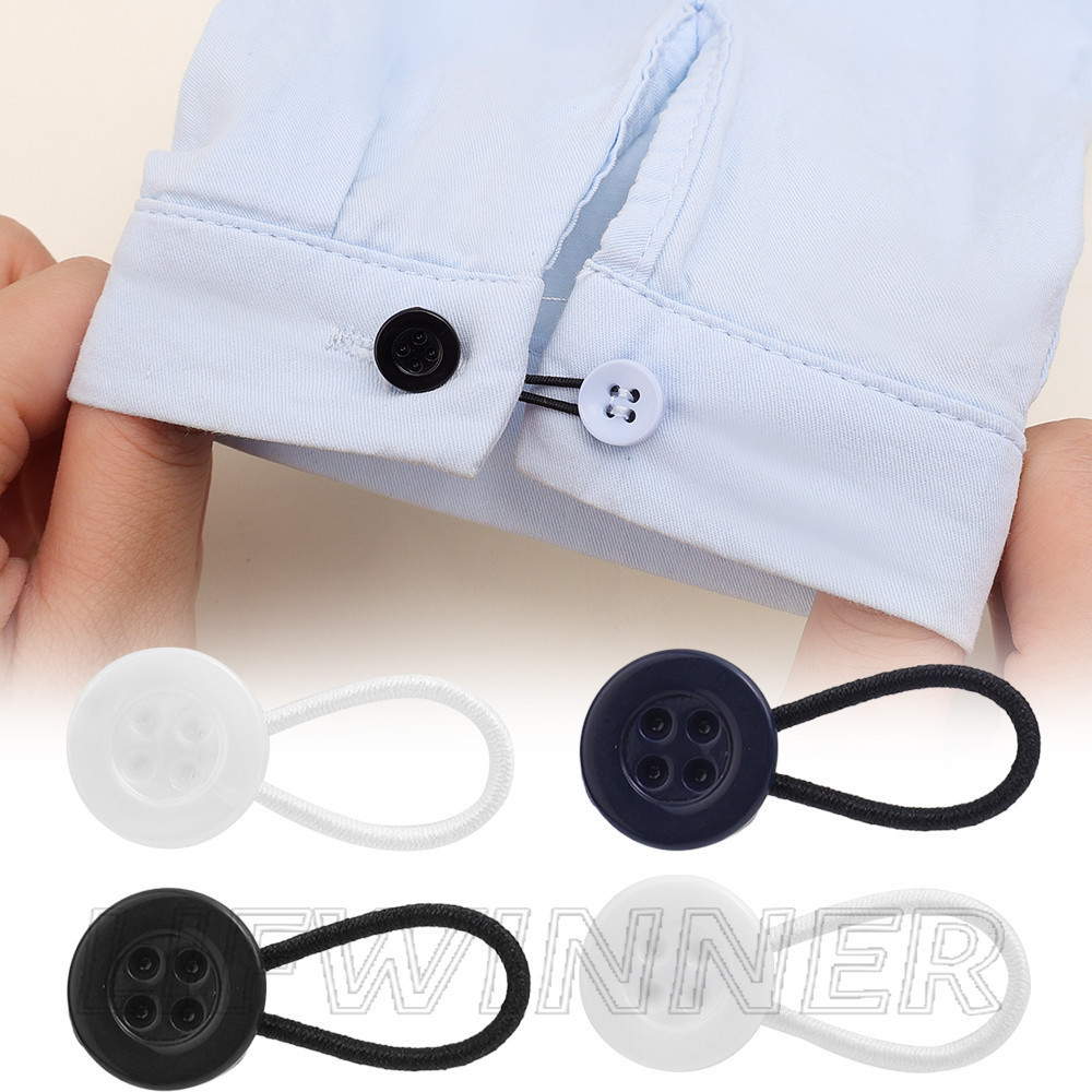 5ชิ้น ปุ่ม ส่วนต่อขยาย -เสื้อผ้าอุปกรณ์เสริม-ยืดหยุ่น,นุ่ม,ที่มองไม่เห็น-ไม่ต้องเย็บปก ส่วนต่อขยาย -สําหรับผู้ชายผู้หญิงชุดเสื้อ,ขยายส