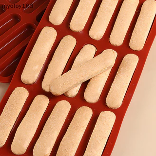 Myoloy Tiramisu Finger Commercial ซิลิโคน Non-Diy Baking เครื่องมือสําหรับครัวเรือนทนอุณหภูมิสูง 15 Die TH