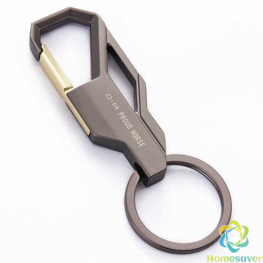 H.S. ที่ล๊อคพวงกุญแจโลหะ สำหรับห้อยงกุญแจ 1 ชิ้น Keychain
