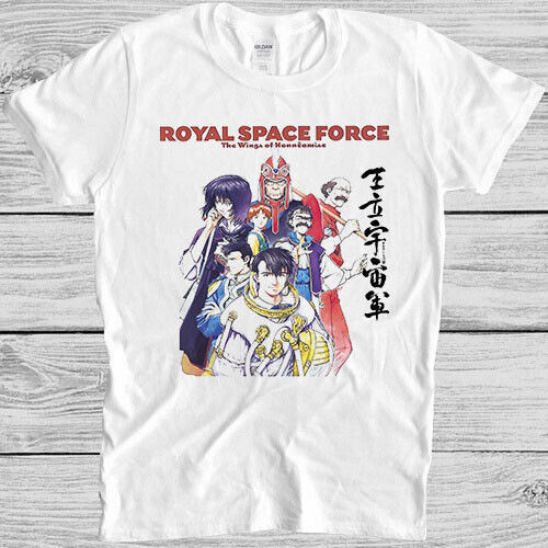 Royal Space Force T เสื้อ 1889 Anime 80S Film Retro Cool Gift Tee
