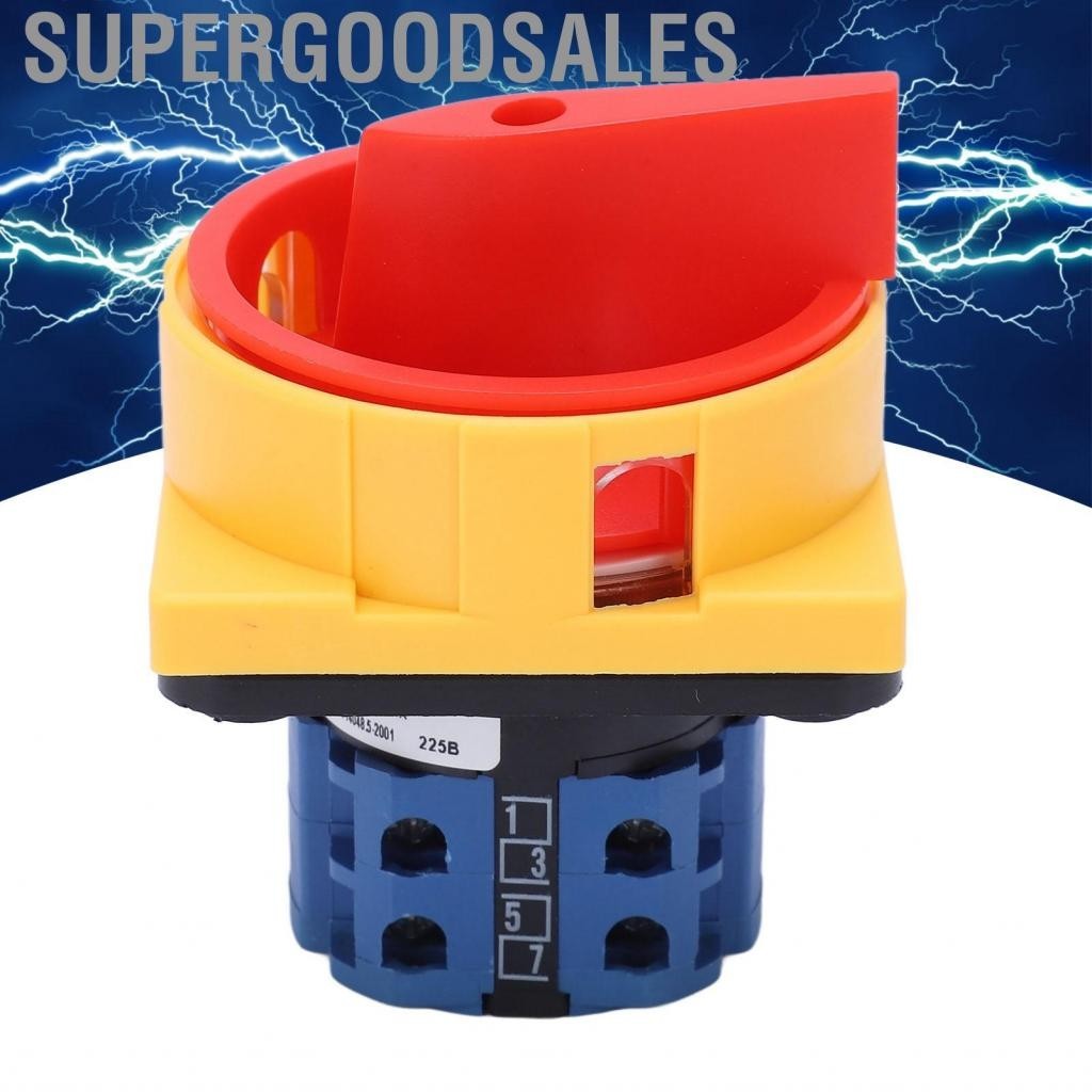 Supergoodsales สวิตช์เปลี่ยนลูกเบี้ยว ตัวเลือกสากล ระบบตัดไฟ DC 240V CAD