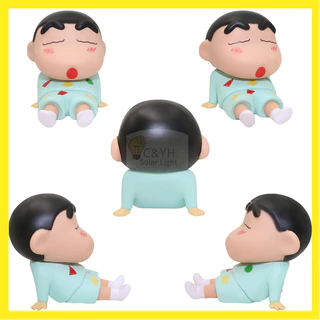 โมเดลฟิกเกอร์ชินจังน่ารัก ที่วางโทรศัพท์มือถือเครยอนชินจัง สําหรับตกแต่งบ้าน รถยนต์ โทรศัพท์มือถือ