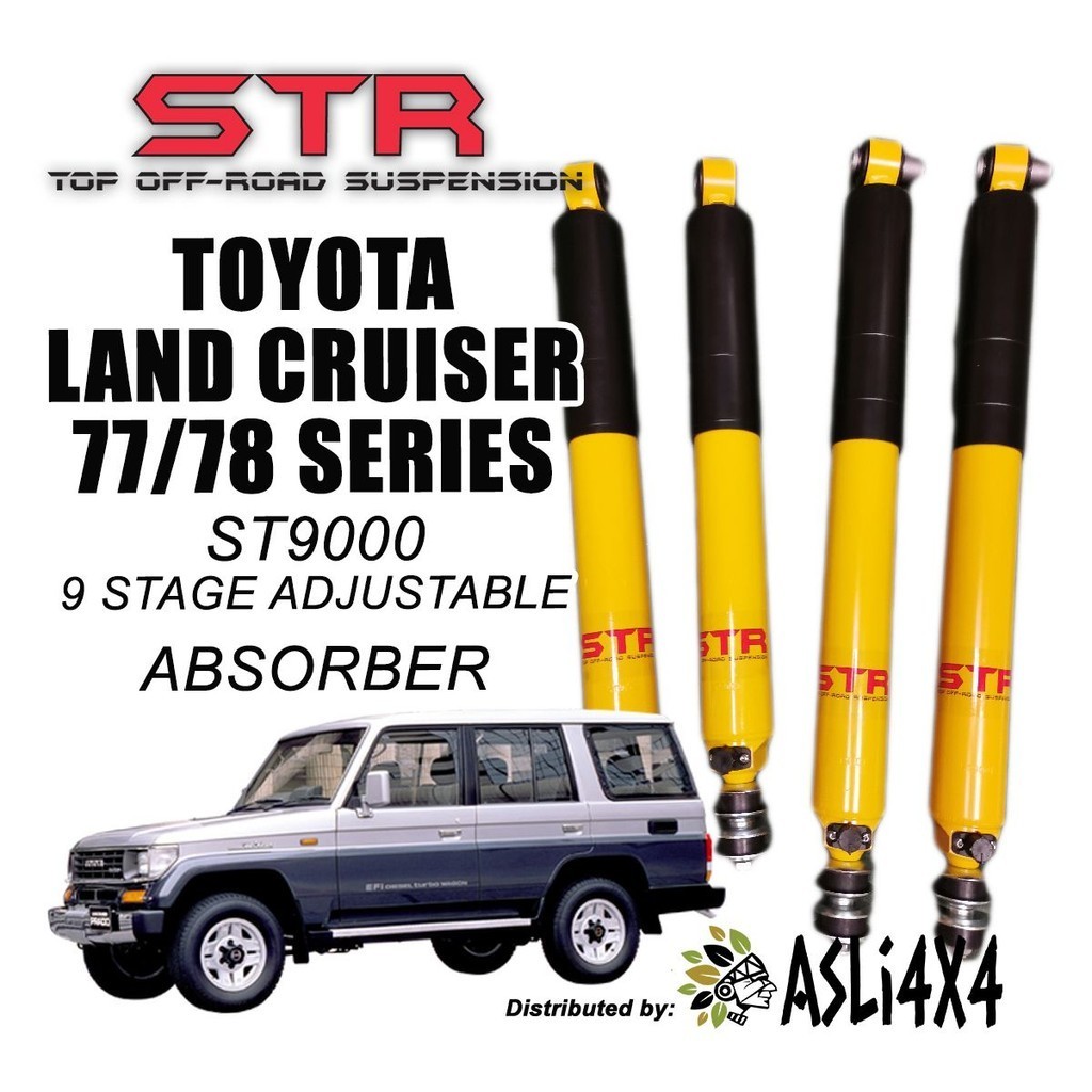 Toyota Land Cruiser 70 Series (LJ77, LJ78, LJ79) ST9000 Series 9 Stage Soft Hard โฟมโช้คอัพ