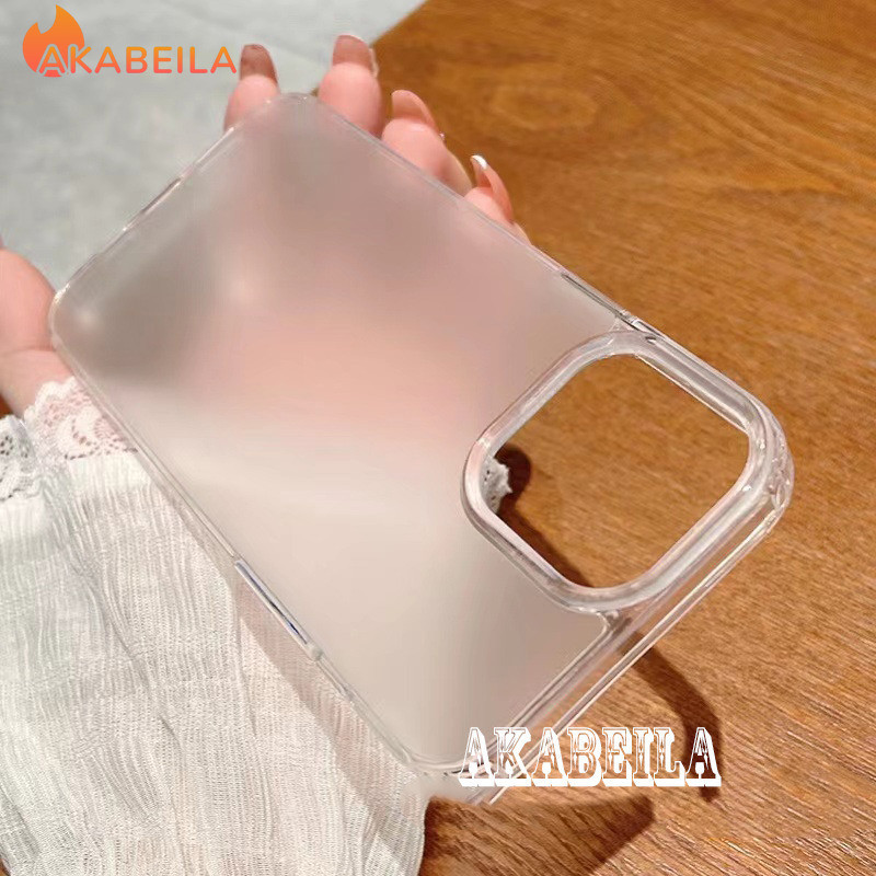 เคสโทรศัพท์มือถือนิ่ม แบบใส บางพิเศษ แต่งรูขนาดใหญ่ ไม่เหลือง สําหรับ IPhone16 15 14 13 12 11Pro Max