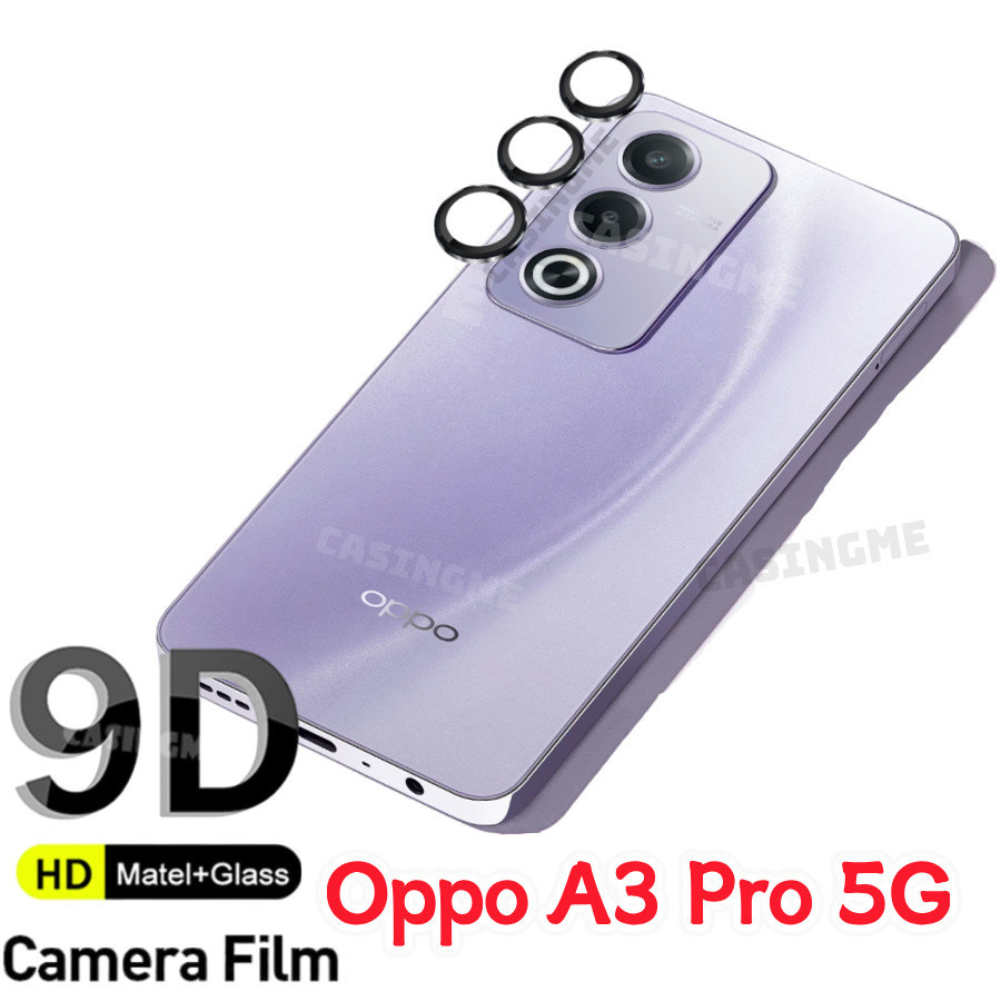 ซื้อ Oppo A3 Pro 5G 2024 กล้องเลนส์ป้องกันโลหะแหวนกล้องสําหรับ Oppo A3 Pro A3Pro 3A OppoA3Pro 5G 4G 2024 กล้องกระจกนิรภัย Protector