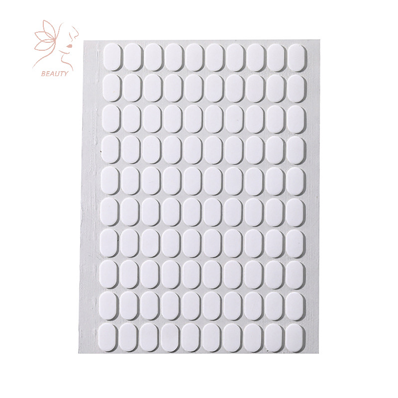 [maybeauty] 200 ชิ้นเล็บกาวสติกเกอร์เล็บขาตั้งเทปสองด้านสําหรับเล็บปลอมขาตั้งจอแสดงผลเล็บเคล็ดลับแสดงขาตั้งผู้ถือเครื่องมือ {TH}
