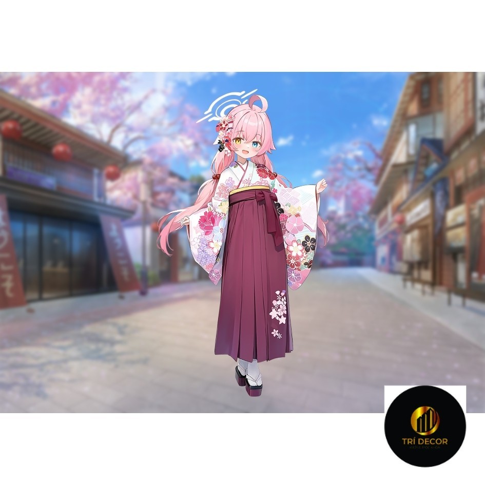 Blue Archive Hoshino Standee Model ธีมปีใหม่