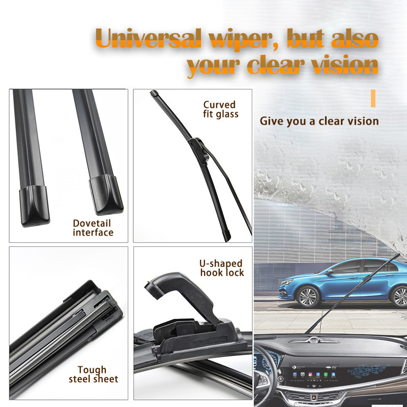 MOTUS Windshield wiper arm, fits snugly, provides excellent windshield wipers, suitable for all Japanese car models.