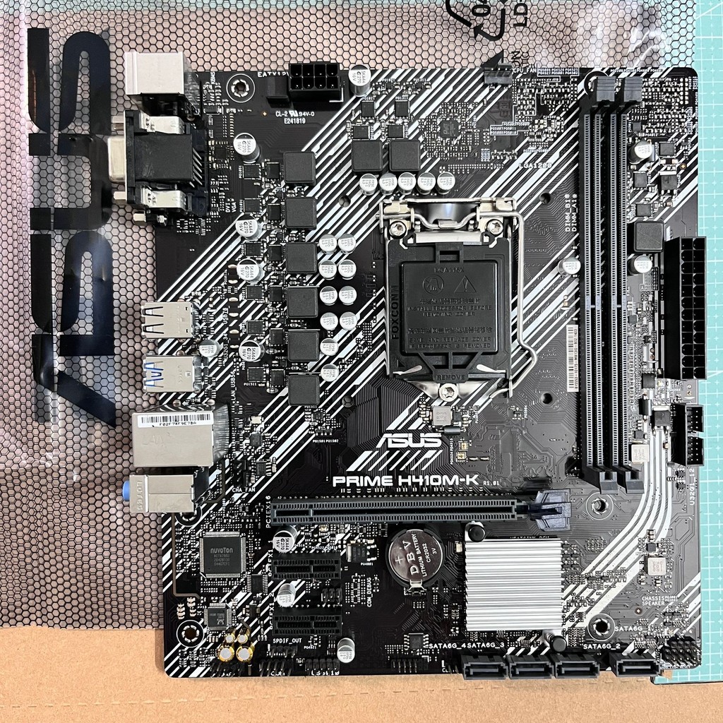 อัสซุส H410M-K /f/a/e/d/r เมนบอร์ดคอมพิวเตอร์เดสก์ท็อปหน่วยความจำ DDR4สนับสนุน10รุ่น CPU