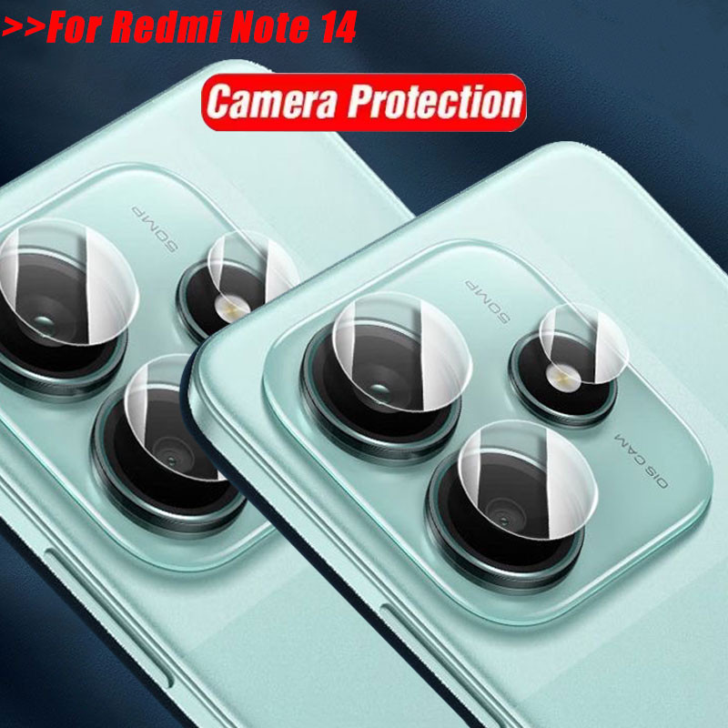 ฟิล์มเลนส์กล้อง สีใส สำหรับ Redmi Note 15 14 13 12 12S 11 11T 11S Pro Plus 5G 4G Pro+ 2026