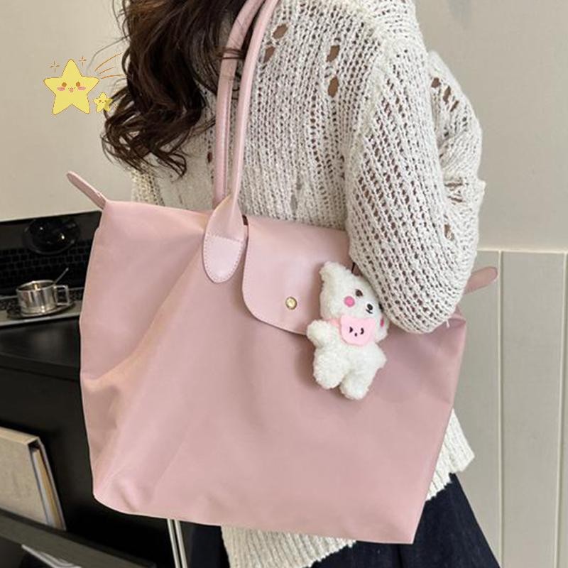 [JBTH] ใหม่กระเป๋าถือไนลอนคุณภาพสูง Sac ความจุขนาดใหญ่คลาสสิก Tote กระเป๋าใหม่ผู้หญิงพับ Designer แฟชั่นกระเป๋าสะพายลําลอง [JB]