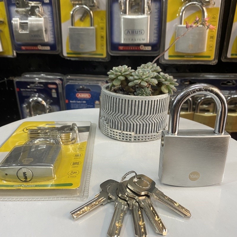 ล็อคปุ่มกด Yale ของแท้ 60mm & 50mm 5 ปุ่มคอมพิวเตอร์ - Hoang Yen Lock