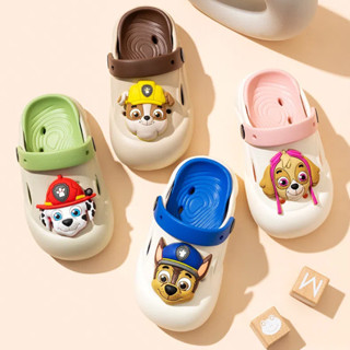 paw patrol วังทีมเด็กหลุมรองเท้าเด็กการ์ตูนรองเท้าแตะชายหาดร…