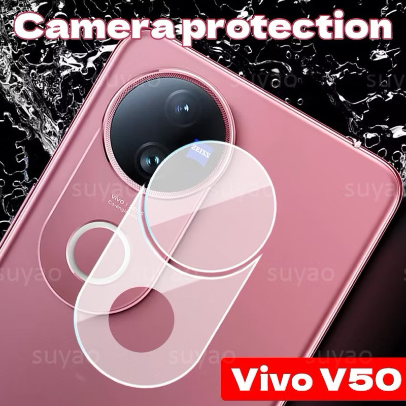 ฟิล์มกันรอยกล้อง กันกระแทก สำหรับ Vivo V60 5G V50Lite V50 5G ฟิล์ม กันรอยเลนกล้อง