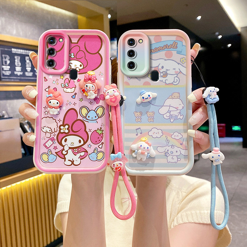 เคส samsung a11 เคสโทรศัพท์ตุ๊กตา 3D น่ารักสําหรับเคส samsung a11
