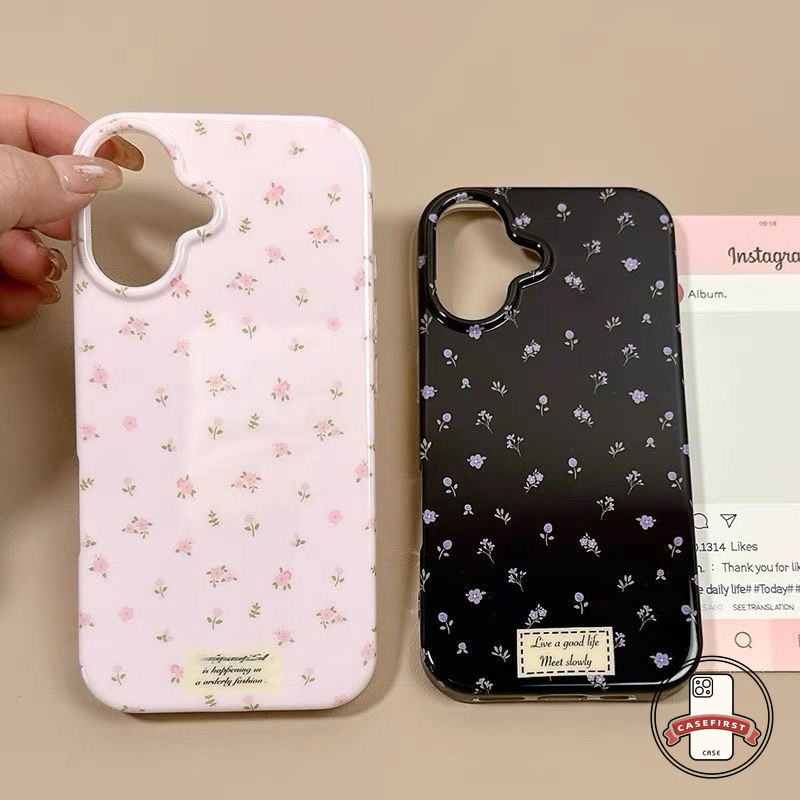 ดอกไม้เล็ก ๆ น้อย ๆ โรแมนติกโปร่งใส เคส Vivo Y18 Y20i Y30i Y51 Y35 Y91 Y15 Y17s Y17 Y21 Y31 Y21s Y50 Y11 Y91C