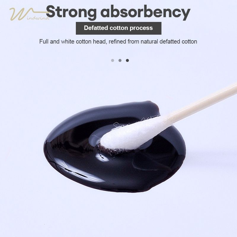 Windind สำลีทางการแพทย์ 8 ซม.  สำลีอเนกประสงค์  ไม้ไม้ฝ้ายแบบใช้แล้วทิ้งฆ่าเชื้อ-ww - รูปที่ 3