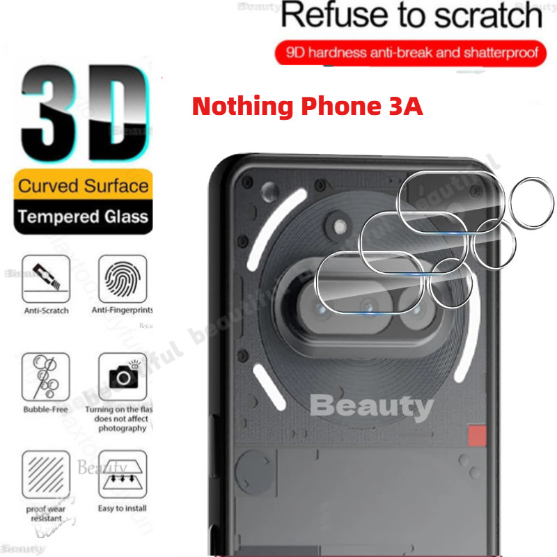 กล้องเลนส์ Protector Glass สําหรับ Nothing โทรศัพท์ (3A) Pro กระจกนิรภัยกล้องเลนส์ป้องกันสําหรับ Not