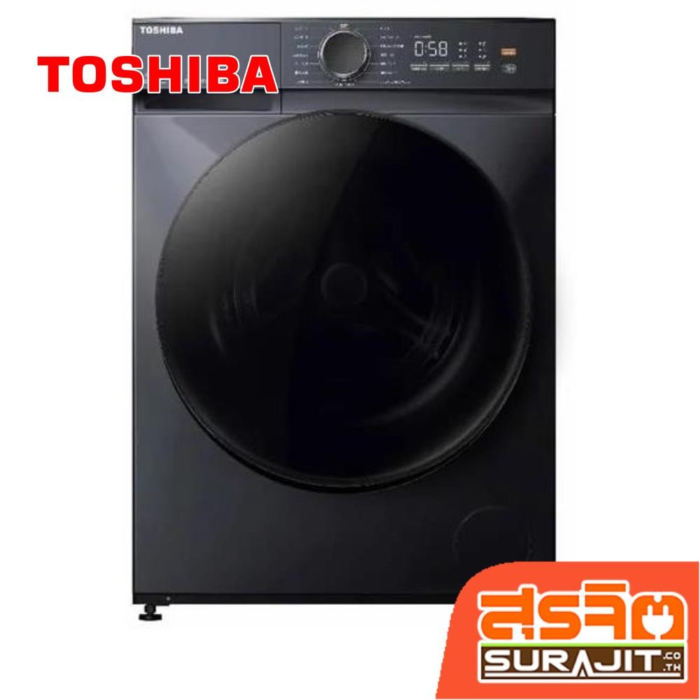 TOSHIBA เครื่องซักผ้าฝาหน้า 9.5 กก.1200 รอบ/นาที รุ่น TW-T21BU105UWT(MG) (23442)