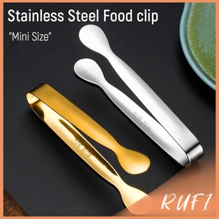RUFI ที่คีบน้ําแข็ง สเตนเลส SizeMiNi คีบน้ําตาล ขนมหวาน ขนาดเล็กถนัดมือ 1ชิ้น พร้อมส่งในไทย Ice clip