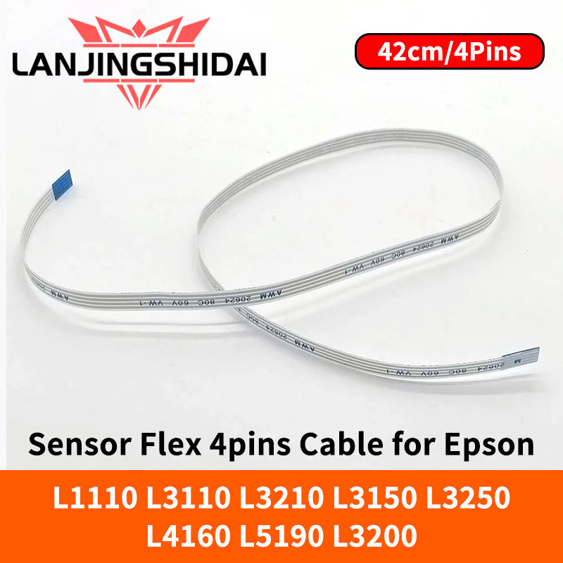 Sensor Flex 4pins สําหรับ Epson L1110 L3110 L3210 L3150 L4160 L5190 L3250 L3200 L3260 สาย Flex