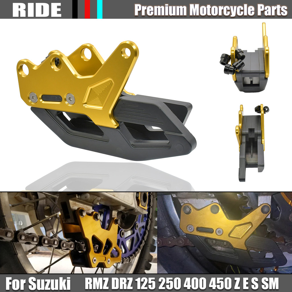 รถจักรยานยนต์ CNC คู่มือโซ่สําหรับ Suzuki RM125 RM250 RMZ250 RMZ450 RMZ450Z DRZ450Z400SM