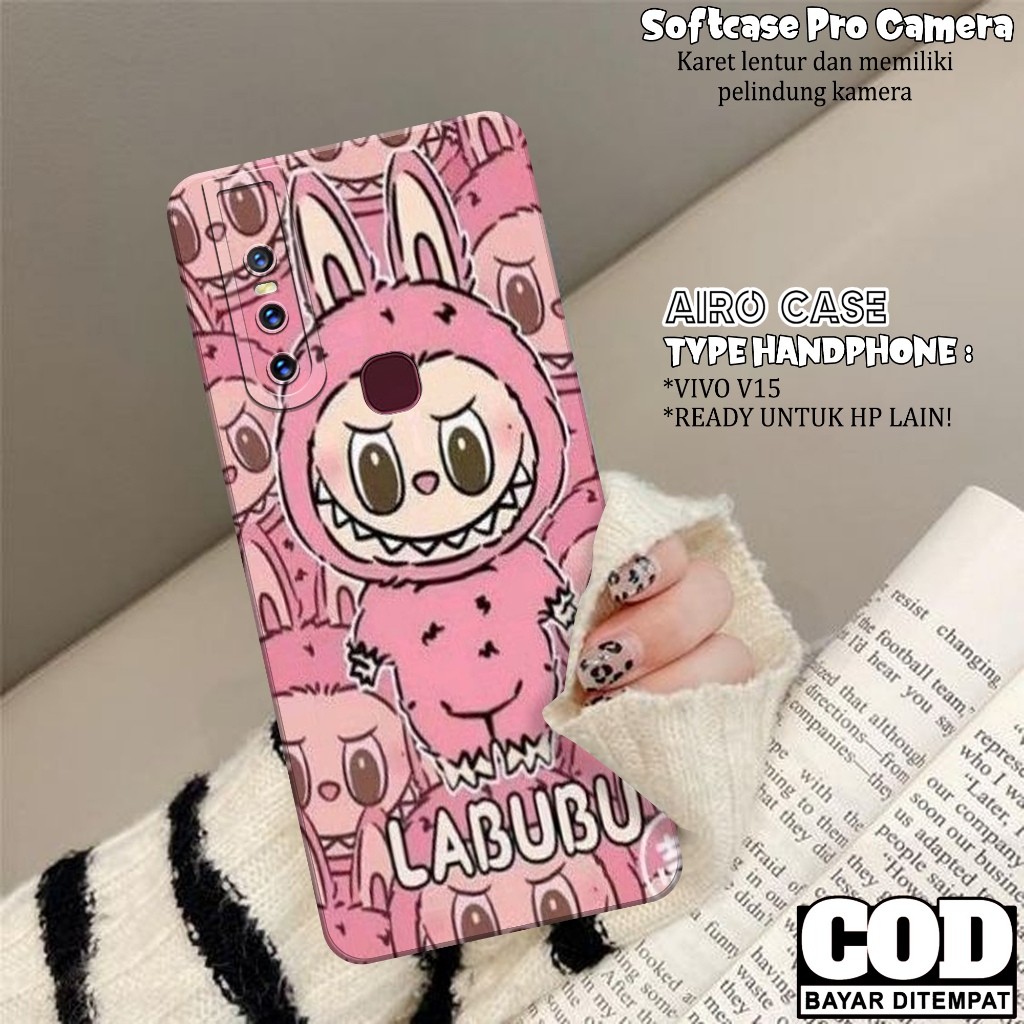 เคส HP ล่าสุด VIVO V15 - เคส VIVO V15 Softcase - เคสแฟชั่นการ์ตูน - เคส VIVO V15 - เคส Pro Camera So