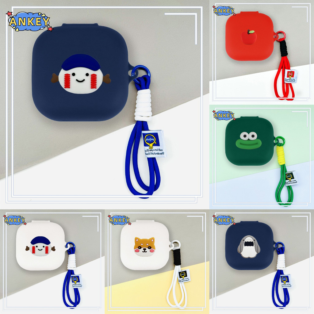 For Edifier A6 Open Ear Earphone Silicone Case Earbuds Green Frog Shark Waterproof Shockproof Soft P