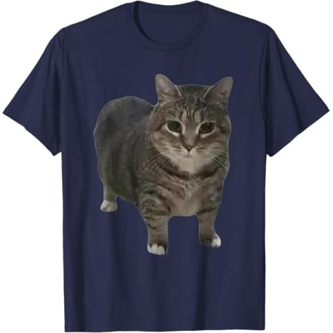 【HOT】 Funny oiia oiia Spinning Cat Meme T-Shirt หลายสีให้เลือก cotton t-shirt เสื้อยืดสไตล์ใหม่