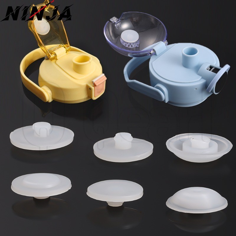 เด็กกีฬาถ้วยรั่ว Stopper - แก้วขลาดหม้อ Original Leak-proof Plug - ฝาครอบถ้วยปลั๊กยาง - ฝาครอบฟางอุปกรณ์ซิลิโคน - ถ้วยน้ํา Vent Hole เจลครอบคลุม