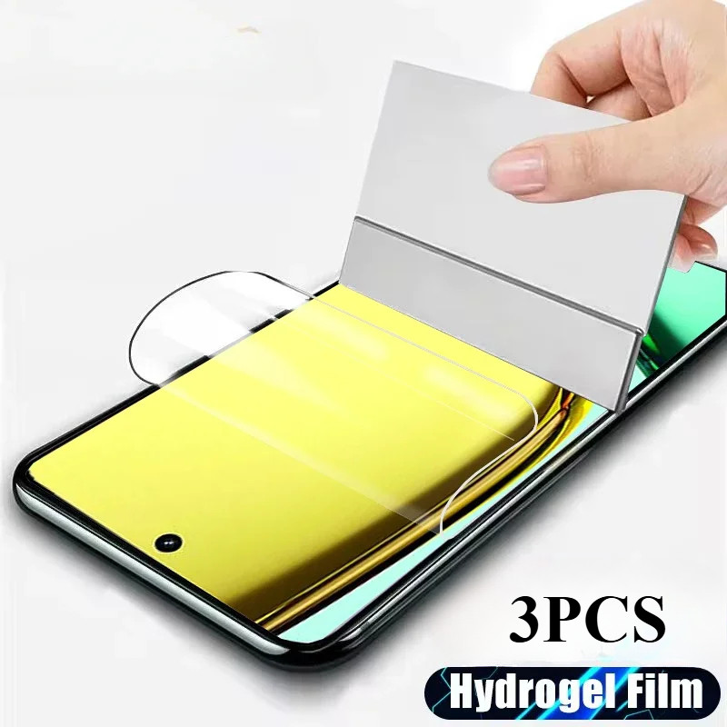 3PCS Frosted Hydrogelป้องกันหน้าจอสําหรับRealme C75 C67 C65 C63 C61 C55 C53 C51s C51 C35 5G 4G India