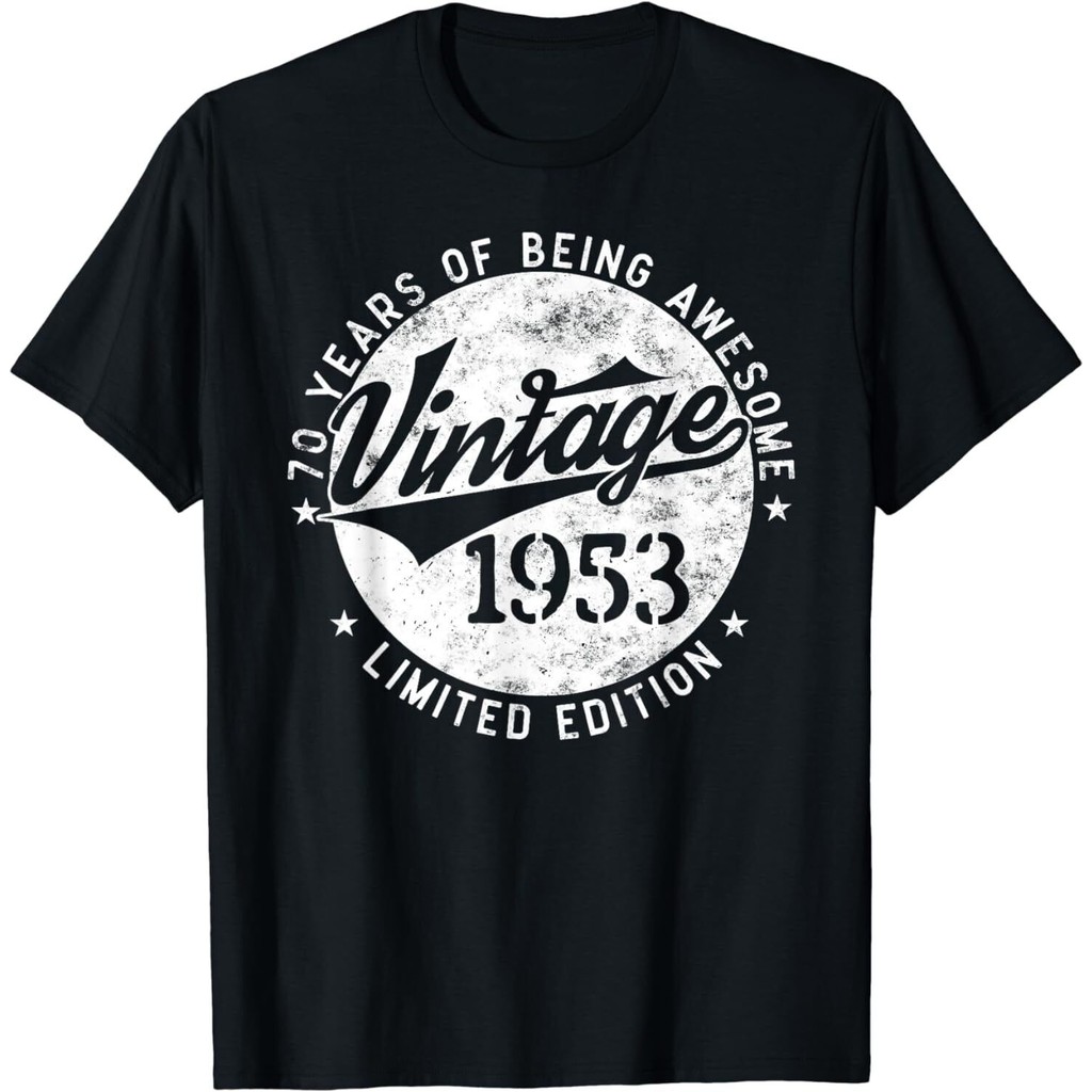 New 70 Year Old Vintage 1953 Limited Edition 70Th Birthday T-Shirt
