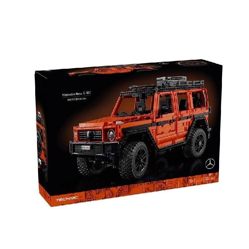 โมเดลใหม่ปี 2025 42177 รถออฟโรด Mercedes-Benz G-Class โมเดลบล็อกของเล่นสำหรับเด็กผู้ชาย