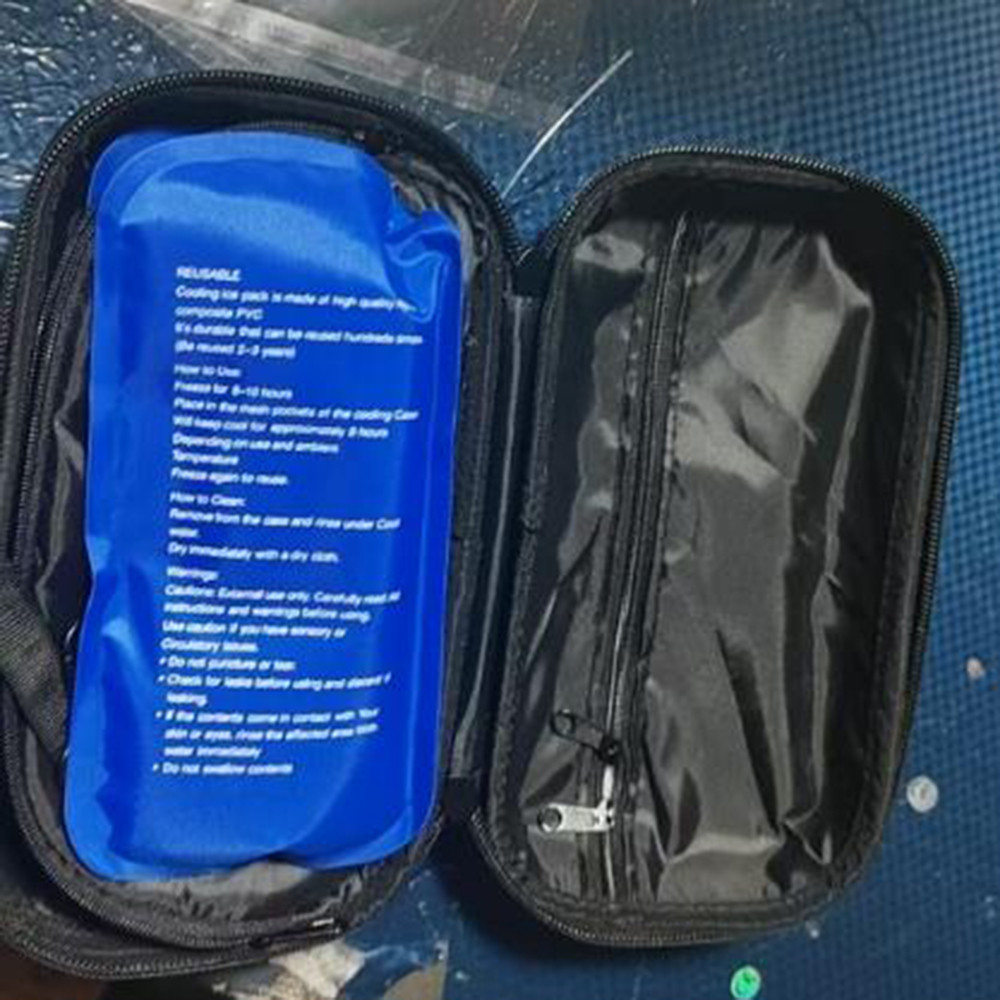 แบบพกพาแสดงอุณหภูมิคูลเลอร์กรณีเดินทางสะดวกออแกไนเซอร์กันน้ํากระเป๋าเก็บความเย็นเก็บความเย็นเก็บความเย็นความจุขนาดใหญ่ถุงเก็บฉนวนสําหรับอุปก - รูปที่ 6