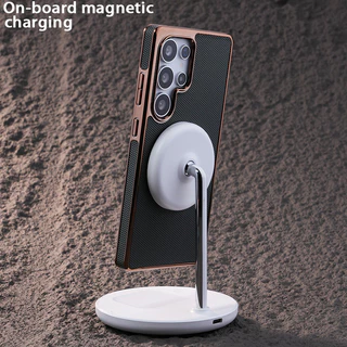 เคสแม่เหล็กกระจายความร้อนสําหรับ Samsung Galaxy S26 S25 S24 S23 S22 Ultra Plus FE กรอบไฟฟ้าฝาครอบ