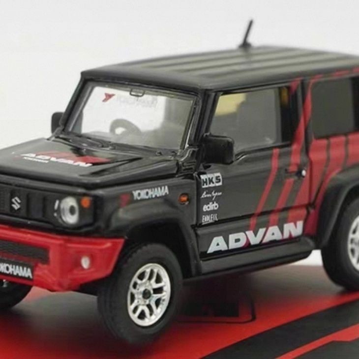 1/64 Era Car Suzuki Jimny Suzuki Jimny โมเดลรถจําลองโลหะผสมตกแต่งรถขนาดเล็กออกจากโมเดลรถพิมพ์