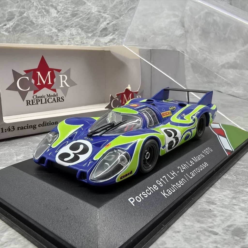 CMR 1/43 Porsche 917 LH 1970 #3 24H Leman Alloy Racing Car Model Out of Print Car Model