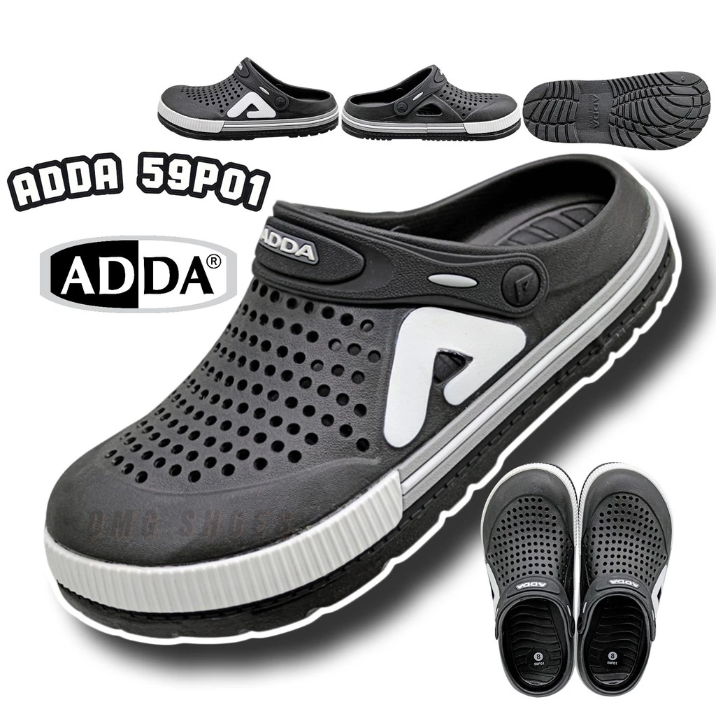 "รองเท้าแตะ ADDA 59P01-M1 พื้นนุ่ม กันลื่น ดีไซน์สปอร์ต ใส่สบาย ทนทาน"