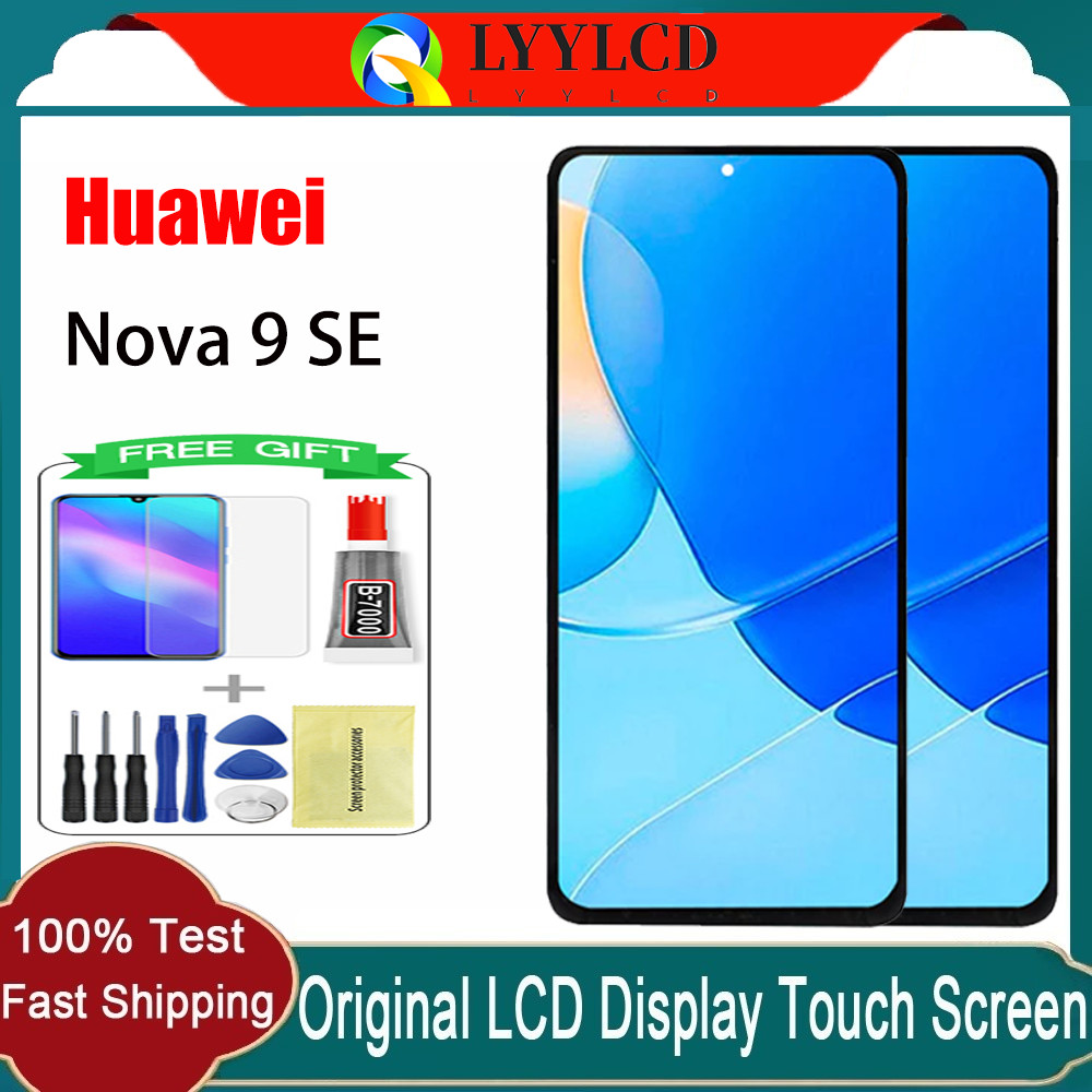 สําหรับ Huawei Nova 9 SE JLN-LX1 JLN-LX3 จอแสดงผล LCD Touch Screen Digitizer เปลี่ยน