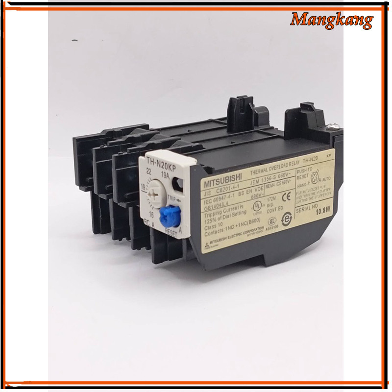 ของใหม่! โอเวอร์โหลด THERMAL OVERLOAD RELAY TH-N20KP 19aกลาง 16-22a